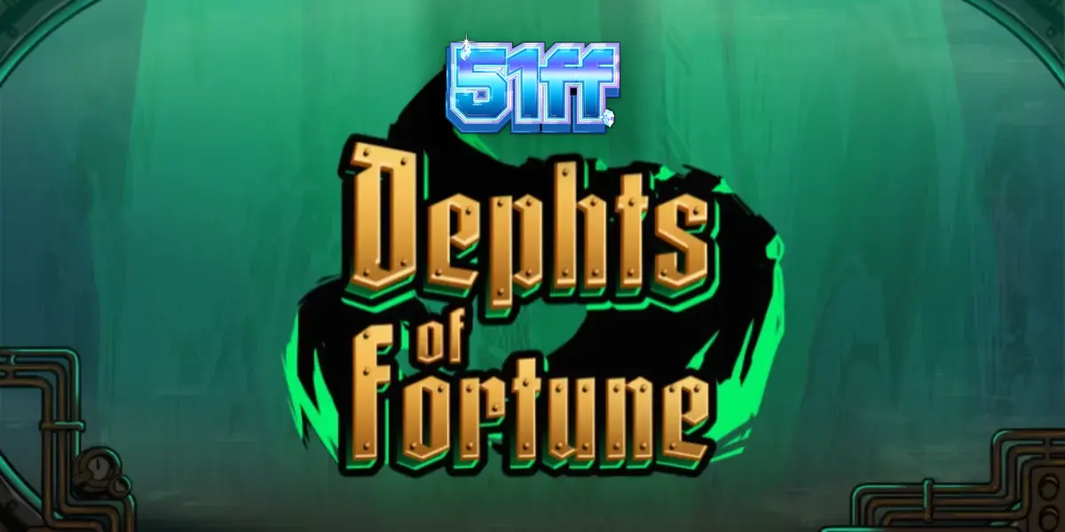 Visual vibrante e steampunk do slot Depths of Fortune com elementos subaquáticos